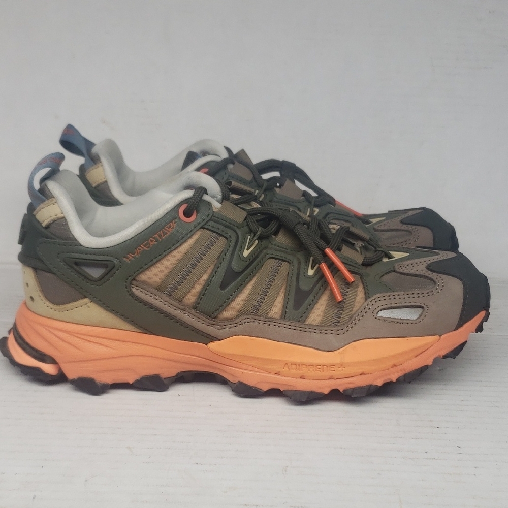 adidas Womens Hyperturf Adventure Lace Up Sneakers Shoes Casual-Green Size 8.5